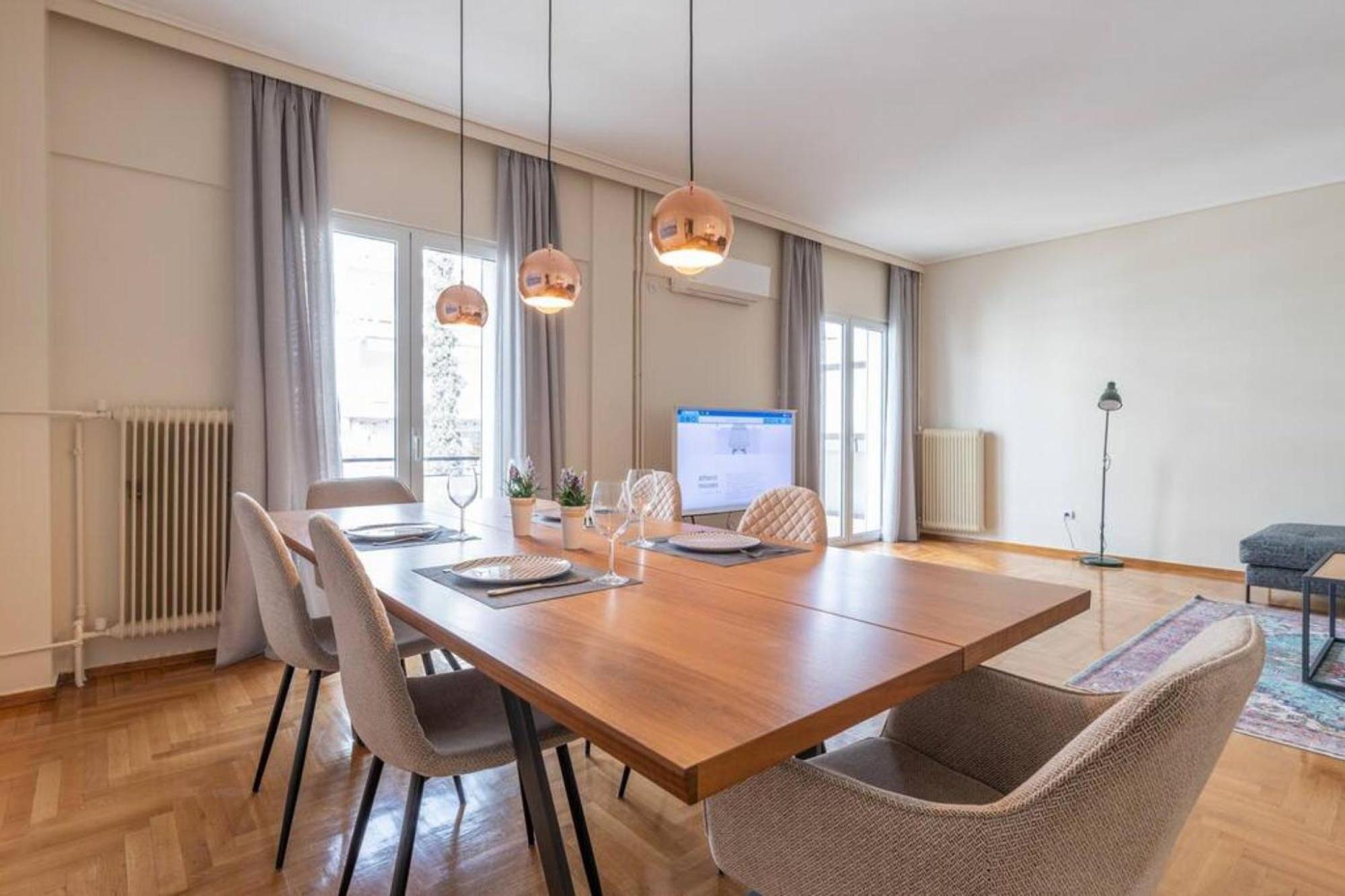 Amfitritis Family Lux Apartment At Palaio Faliro Athen Exterior foto